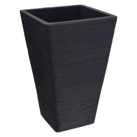 ProGarden Maceta estriada cuadrada gris antracita 55 cm de , Maceteros y jardineras - Ref: Foro24-443191, Precio: 47,83 €, De...
