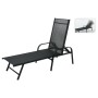ProGarden Tumbona plegable negro 195x60x45 cm de , Tumbonas - Ref: Foro24-446772, Precio: 109,42 €, Descuento: %