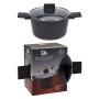 Excellent Houseware Cazuela con tapa 24 cm de , Cacerolas - Ref: Foro24-443281, Precio: 37,72 €, Descuento: %