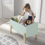 Vipack Caja para juguetes Kiddy madera verde mint de , Baúles para juguetes - Ref: Foro24-442721, Precio: 77,51 €, Descuento: %