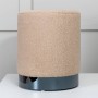 Venture Home Puf Benji felpa beige y negro 35x35x42,5 cm de , Otomanas - Ref: Foro24-444794, Precio: 47,04 €, Descuento: %