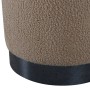 Venture Home Puf Benji felpa beige y negro 35x35x42,5 cm de , Otomanas - Ref: Foro24-444794, Precio: 47,04 €, Descuento: %