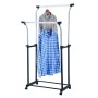 V-Part Perchero doble de altura regulable 4 ruedas de , Almacenamiento de ropa y armarios - Ref: Foro24-445319, Precio: 56,10...