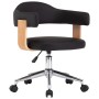 Sillas de comedor giratorias 2 unidades cuero sintético negro de , Sillas de comedor - Ref: Foro24-3054899, Precio: 251,45 €,...