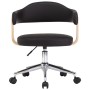 Sillas de comedor giratorias 2 unidades cuero sintético negro de , Sillas de comedor - Ref: Foro24-3054899, Precio: 251,45 €,...