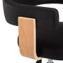 Sillas de comedor giratorias 2 unidades cuero sintético negro de , Sillas de comedor - Ref: Foro24-3054899, Precio: 251,45 €,...