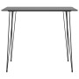 Mesa alta y taburetes de bar 7 piezas negro y blanco de , muebles para cocinas y comedores - Ref: Foro24-3057388, Precio: 747...