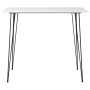 Mesa alta y taburetes de bar 7 piezas blanco de , muebles para cocinas y comedores - Ref: Foro24-3057418, Precio: 498,00 €, D...