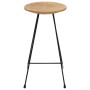 Juego de mesa alta y taburetes de bar 3 piezas negro de , muebles para cocinas y comedores - Ref: Foro24-3057839, Precio: 341...