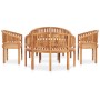 Juego de muebles de jardín 5 piezas madera maciza de teca de , Conjuntos de jardín - Ref: Foro24-3059964, Precio: 1,00 €, Des...