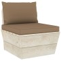 Muebles de jardín de palets 3 pzas y cojines madera de abeto de , Conjuntos de jardín - Ref: Foro24-3063416, Precio: 225,04 €...