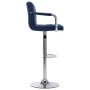Taburetes de cocina 2 unidades tela azul de , Taburetes de cocina - Ref: Foro24-283423, Precio: 158,85 €, Descuento: %