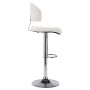 Taburete de cocina cuero sintético blanco de , Taburetes de cocina - Ref: Foro24-249647, Precio: 101,12 €, Descuento: %
