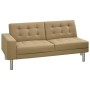 Sofá cama cuero sintético color capuchino de , Sofás - Ref: Foro24-323622, Precio: 321,70 €, Descuento: %