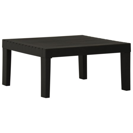 Mesita de jardín de plástico gris de vidaXL, Mesas de jardín - Ref: Foro24-315851, Precio: 69,79 €, Descuento: %