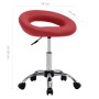 Silla de trabajo con ruedas cuero sintético rojo tinto de , Sillas de oficina - Ref: Foro24-323669, Precio: 78,50 €, Descuent...