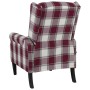 Sillón reclinable de tela rojo de , Sillones - Ref: Foro24-329310, Precio: 176,87 €, Descuento: %