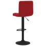 Taburete de cocina de terciopelo color vino tinto de , Taburetes de cocina - Ref: Foro24-334300, Precio: 78,17 €, Descuento: %