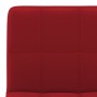 Taburete de cocina de terciopelo color vino tinto de , Taburetes de cocina - Ref: Foro24-334300, Precio: 78,17 €, Descuento: %