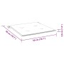 Sillas comedor de jardín 3 uds madera maciza acacia y cojines de , Sillas de jardín - Ref: Foro24-3064431, Precio: 296,20 €, ...