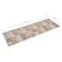 Alfombra de cocina lavable mosaico de colores 60x180 cm de vidaXL, Felpudos - Ref: Foro24-315983, Precio: 48,81 €, Descuento: %