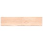 Tablero de mesa madera maciza roble sin tratar 220x50x(2-6) cm de , Tableros para mesas - Ref: Foro24-3156341, Precio: 154,84...