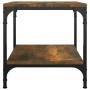 Mesa auxiliar madera contrachapada roble ahumado 40x40x40 cm de , Mesas de centro - Ref: Foro24-819381, Precio: 42,69 €, Desc...