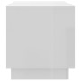 Mueble para TV madera contrachapada blanco brillo 102x41x44 cm de , Muebles TV - Ref: Foro24-809491, Precio: 73,51 €, Descuen...