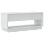 Mueble para TV madera contrachapada blanco brillo 102x41x44 cm de , Muebles TV - Ref: Foro24-809491, Precio: 73,51 €, Descuen...
