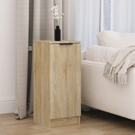 Aparador de madera contrachapada roble Sonoma 30x30x70 cm de , Aparadores - Ref: Foro24-811139, Precio: 51,32 €, Descuento: %
