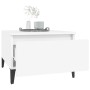 Mesa auxiliar de madera contrachapada blanco 50x46x35 cm de , Mesas auxiliares - Ref: Foro24-819516, Precio: 28,71 €, Descuen...