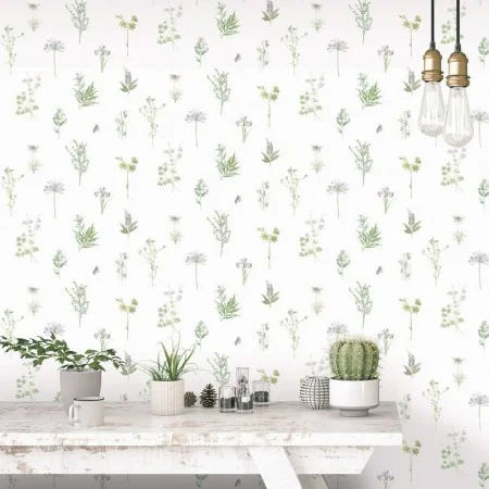 Evergreen Papel pintado Herbs And Flowers blanco de Noordwand, Papel pintado - Ref: Foro24-434278, Precio: 31,96 €, Descuento: %