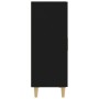 Aparador de madera contrachapada negro 70x34x90 cm de , Aparadores - Ref: Foro24-812097, Precio: 82,44 €, Descuento: %