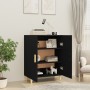 Aparador de madera contrachapada negro 70x34x90 cm de , Aparadores - Ref: Foro24-812097, Precio: 82,44 €, Descuento: %
