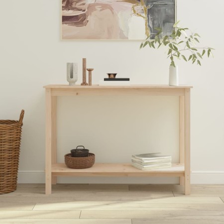 Mesa consola madera maciza de pino 110x40x80 cm de , Mesas auxiliares - Ref: Foro24-822282, Precio: 83,83 €, Descuento: %