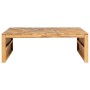 Mesa de centro madera maciza de teca erosionada 110x35x38 cm en Mesas de centro | Comprar online en Foru.es