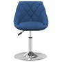 Silla de comedor giratoria 6 uds terciopelo azul de , Sillas de comedor - Ref: Foro24-3088773, Precio: 352,47 €, Descuento: %