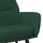 Sillón de relax con reposapiés tela verde oscuro de , Sillones - Ref: Foro24-3097434, Precio: 120,31 €, Descuento: %