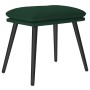 Sillón de relax con reposapiés tela verde oscuro de , Sillones - Ref: Foro24-3097434, Precio: 120,31 €, Descuento: %