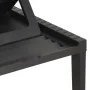 Lounger with anthracite gray plastic cushion by vidaXL, Loungers - Ref: Foro24-315829, Price: 176,56 €, Discount: %
