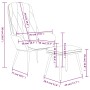 Sillón de relax con taburete terciopelo rosa de , Sillones - Ref: Foro24-3097623, Precio: 139,72 €, Descuento: %