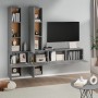 Mueble de pared para TV madera contrachapada gris sonoma de , Muebles TV - Ref: Foro24-3114572, Precio: 212,55 €, Descuento: %