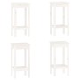 Set de bar 5 piezas madera maciza de pino blanco de , muebles para cocinas y comedores - Ref: Foro24-3124738, Precio: 331,75 ...