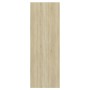 Mueble TV pared madera contrachapada blanco roble 37x37x107 cm de vidaXL, Muebles TV - Ref: Foro24-805485, Precio: 53,30 €, D...
