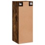 Armario de pared madera ingeniería roble ahumado 34,5x34x90 cm de , Aparadores - Ref: Foro24-834999, Precio: 54,95 €, Descuen...