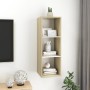 Mueble TV pared madera contrachapada blanco roble 37x37x107 cm de vidaXL, Muebles TV - Ref: Foro24-805485, Precio: 53,30 €, D...