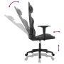 Silla gaming cuero sintético negro y camuflaje de , Sillones para videojuegos - Ref: Foro24-3143698, Precio: 119,51 €, Descue...