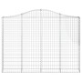 Cestas gaviones 14 uds forma de arco hierro 200x30x140/160 cm de , Maceteros y jardineras - Ref: Foro24-3145484, Precio: 1,00...
