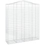 Cestas de gaviones 11 uds forma de arco hierro 200x50x220/240cm de , Maceteros y jardineras - Ref: Foro24-3145775, Precio: 1,...