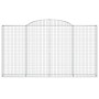 Cestas de gaviones 9 uds forma de arco hierro 300x30x160/180 cm de , Maceteros y jardineras - Ref: Foro24-3146582, Precio: 1,...
